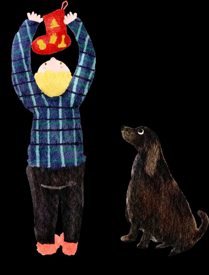子供と犬